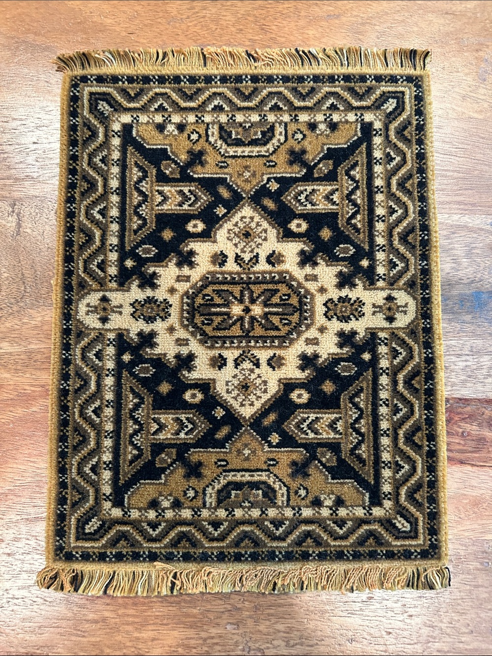 Vtg Persian Style Rug, Dollhouse Furniture